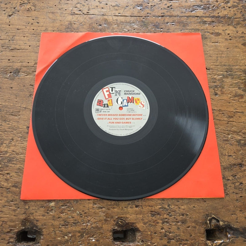 LP Chuck Mangione - Fun And Games AMLK 63715 Jazz Vinile 1979