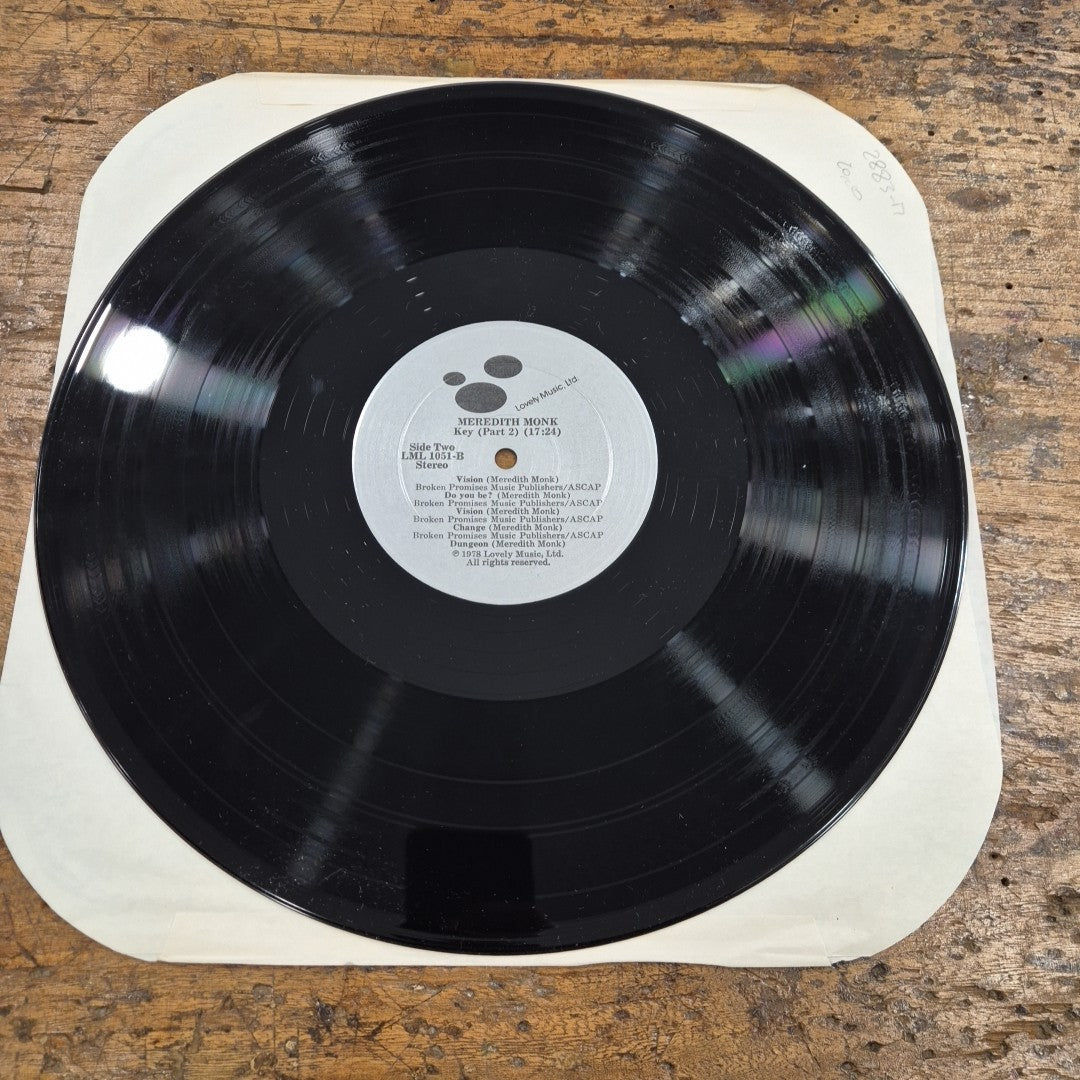 LP Meredith Monk - Key LML 1051 Musics Electronic Rock Vinile
