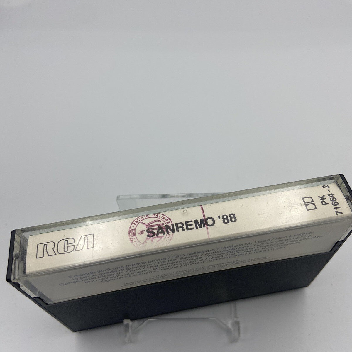 MUSICASSETTA Tape Various - Sanremo 88 40 Successi Italiani Originali Vol.2