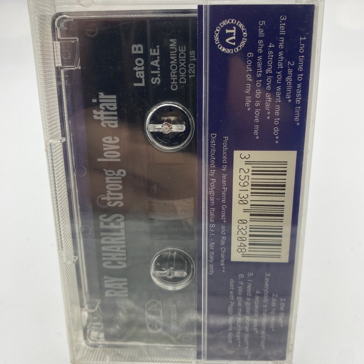 MUSICASSETTA Tape SS Ray Charles MC7 Strong Love Affair Pop