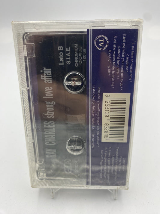 MUSICASSETTA Tape SS Ray Charles MC7 Strong Love Affair Pop