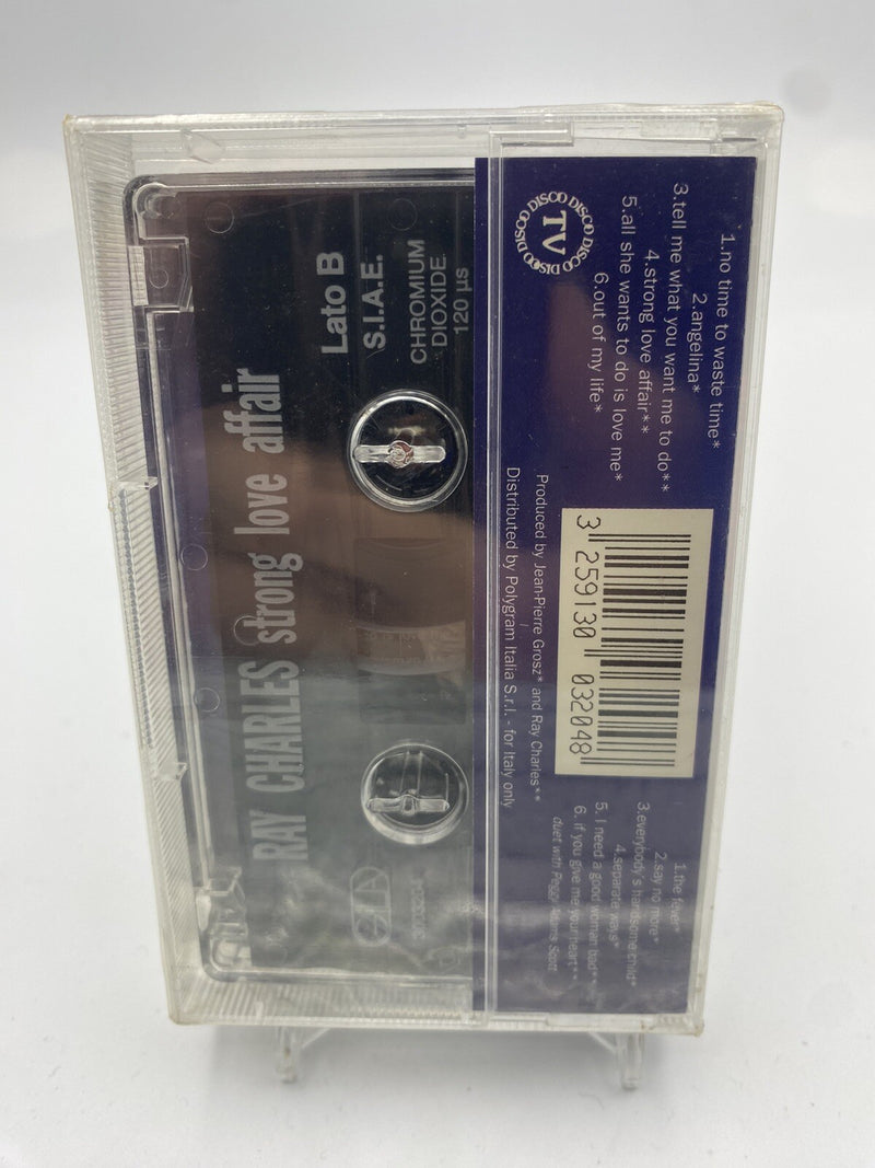 MUSICASSETTA Tape SS Ray Charles MC7 Strong Love Affair Pop