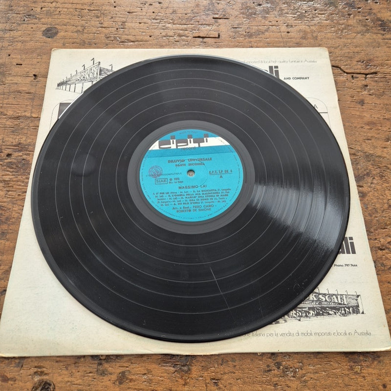 LP Massimo Lai - Diluvio Universale Parte Seconda Italy 1973 Vinile 12
