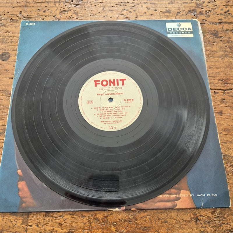 LP Sammy Davis Carmen McRae Boy Meet Girl Primo Appuntamento DL 8490