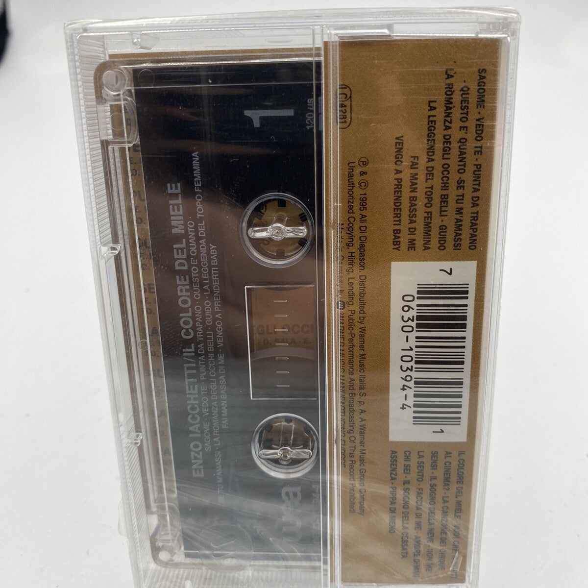 MUSICASSETTA Tape SS Enzo Iacchetti Il Colore Del Miele Italy