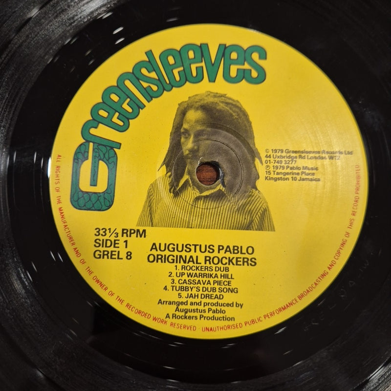 LP Augustus Pablo - Original Rockers GREL 8 Musica Reggae Dub Vinile