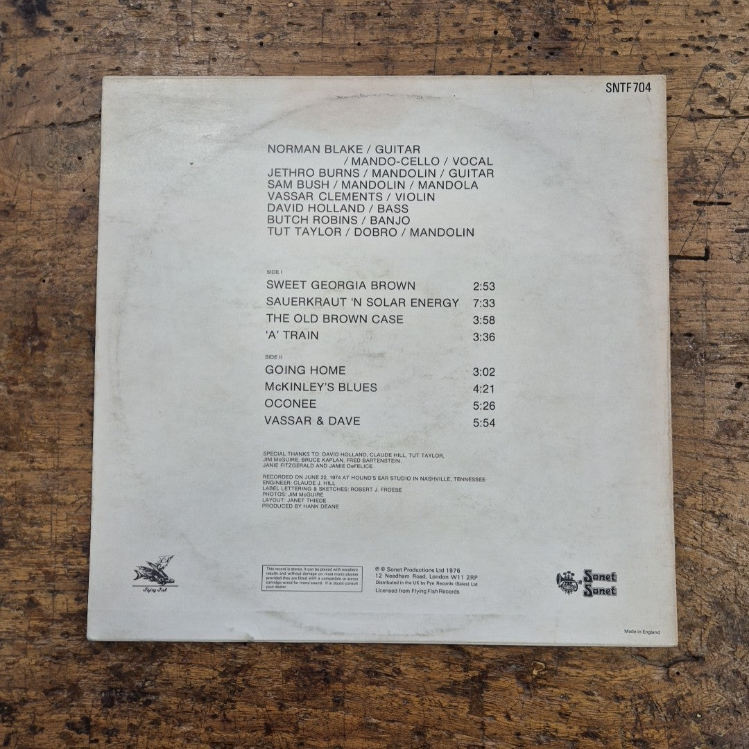 LP Norman Blake Tut Taylor Sam Bush Butch Robins SNTF 704 Musica Jazz VINILE