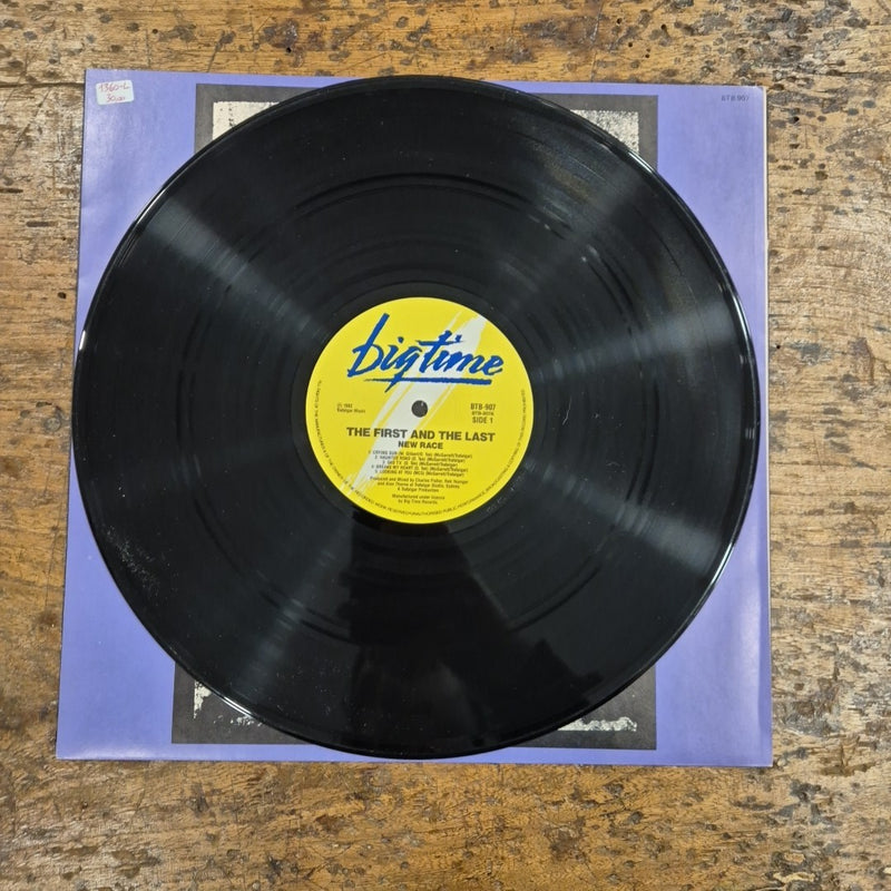 LP New Race - The First And The Last BTB 907 1982 Musica Vinile Rock