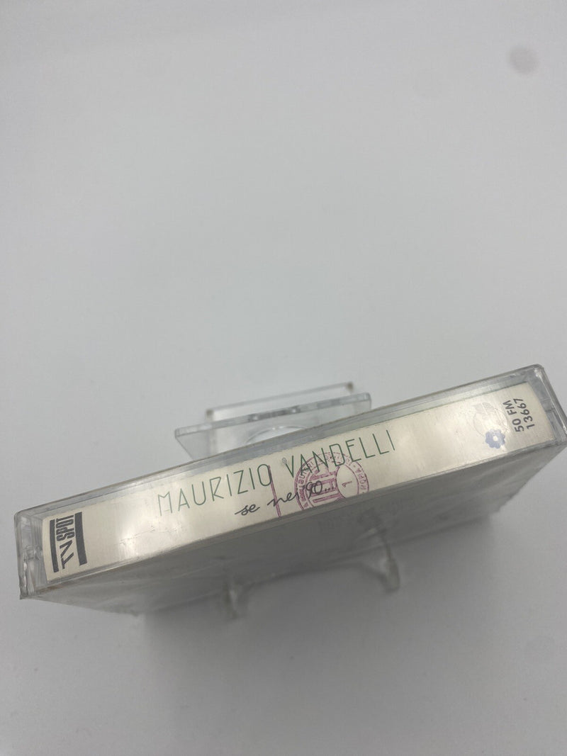 MUSICASSETTA Tape SS Maurizio Vandelli – Se Nei '90.. 1990 Italy