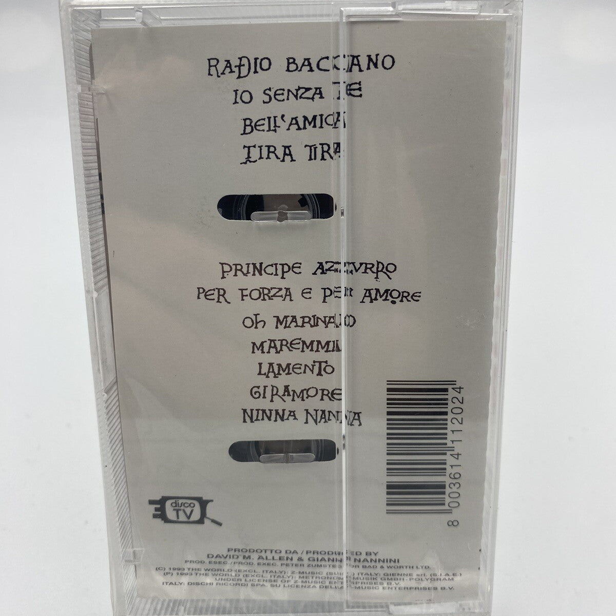 MUSICASSETTA Tape SS Gianna Italy Gianna Nannini