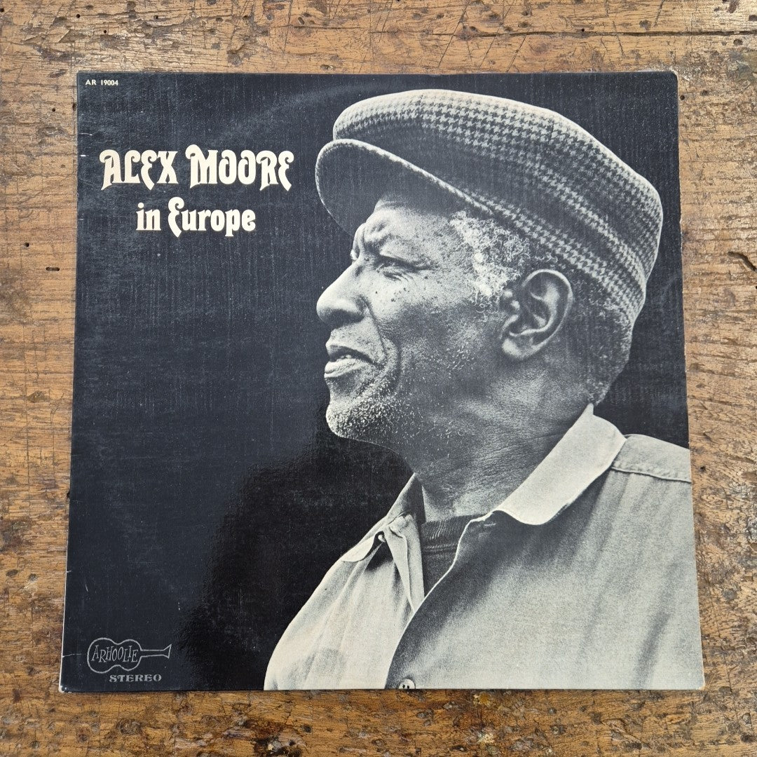 LP Alex Moore - In Europe AR 19004 A musica JAZZ Big Band Swing Vinile 12