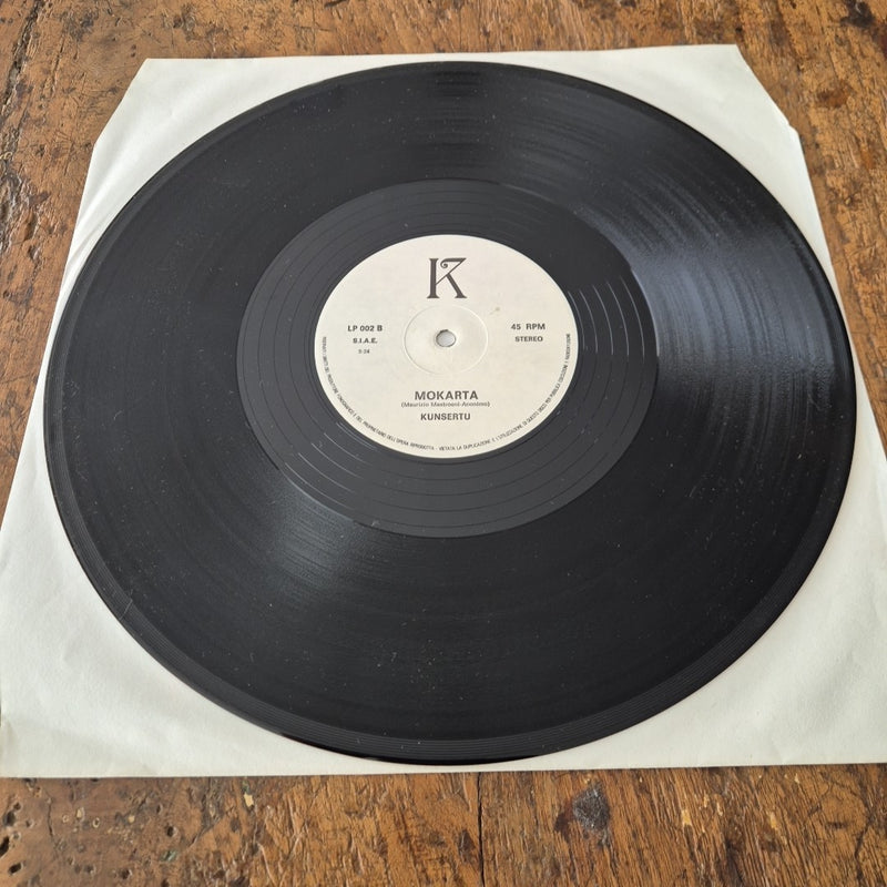 LP Kunsertu Jazirah Isola Mokarta LP 002 Made In Italy Alternative Rock Vinile