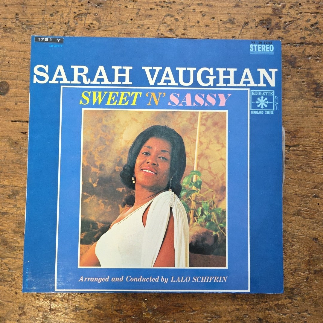 LP Sarah Vaughan - Sweet 'n' Sassy SR 52112 Jazz Vinile 1963
