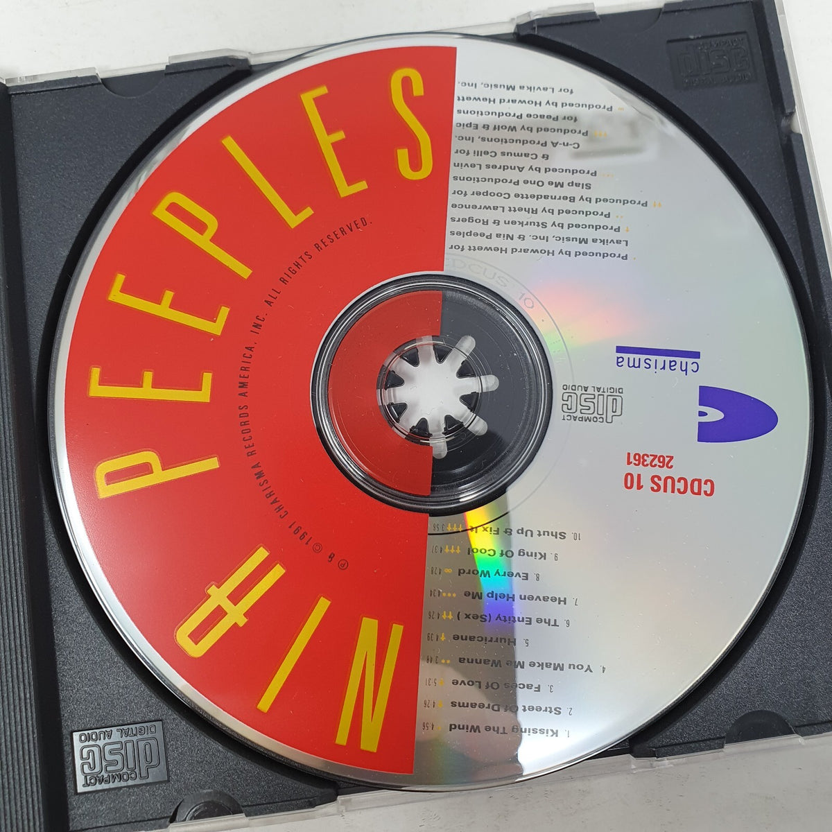 CD Nia Peeples S/tCharisma – CDCUS 10