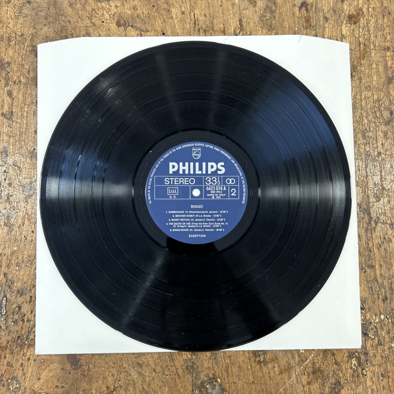 LP Exseption - Bingo Philips 6423 074 Italy 1974 Funk Soul Disco Vinile