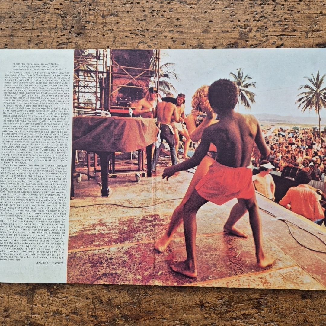 LP Mar Y Sol K 60029 The First International Puerto Rico Pop Festival 1972