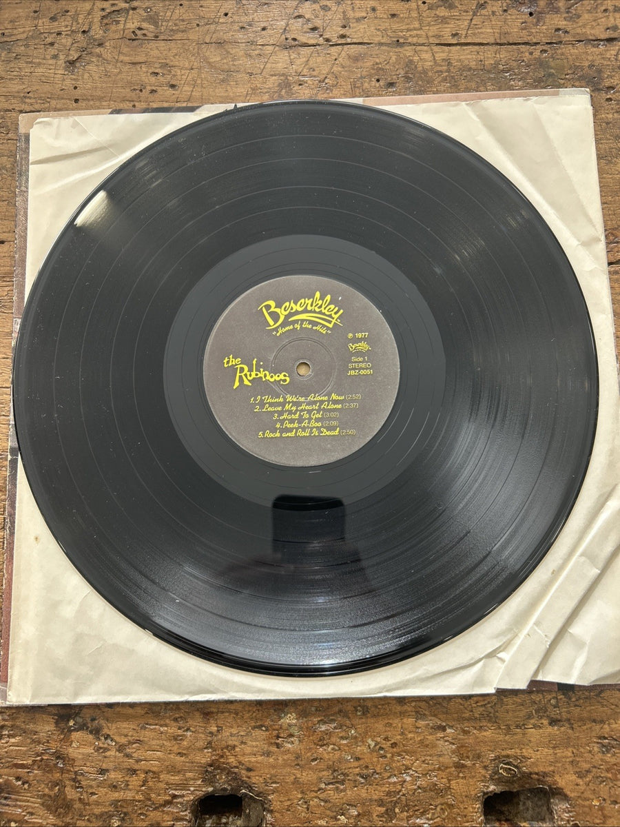LP The Rubinoos - The Rubinoos JBZ-0051 Vinile Musica New Wave Pop Rock