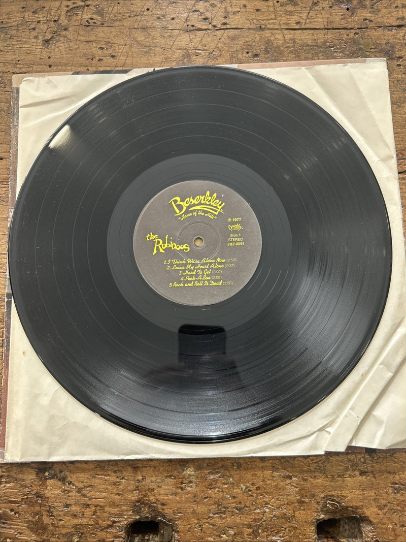 LP The Rubinoos - The Rubinoos JBZ-0051 Vinile Musica New Wave Pop Rock