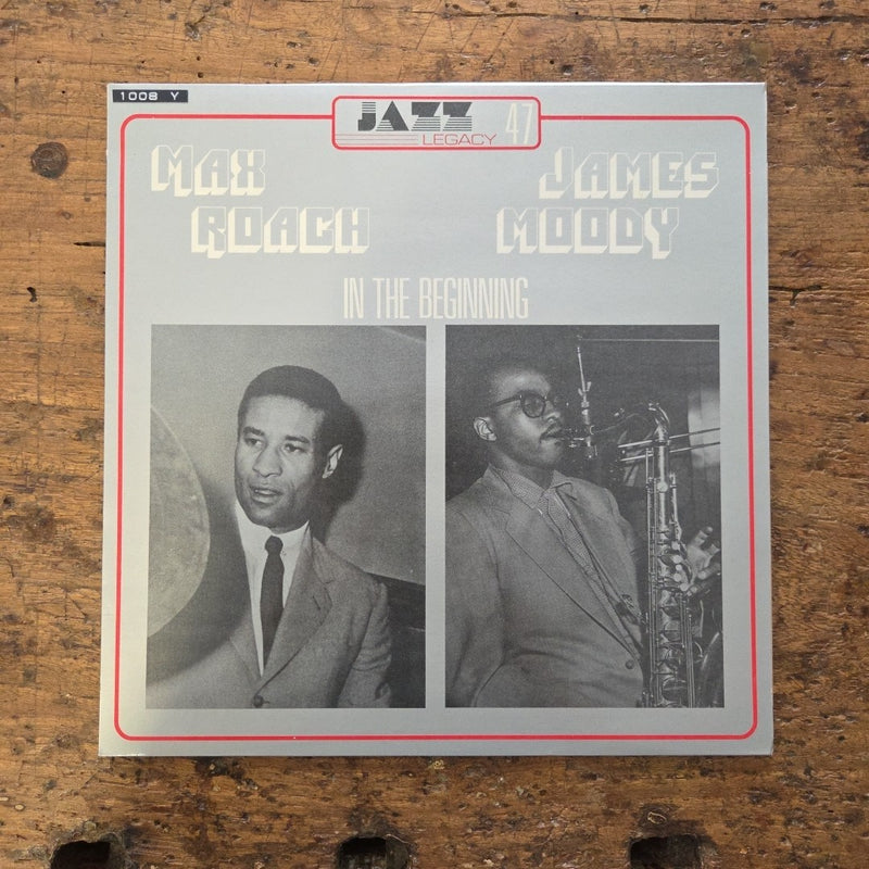 LP Max Roach/James Moody - In The Beginning JL.97 Jazz Vinile 1949 Made In Franc
