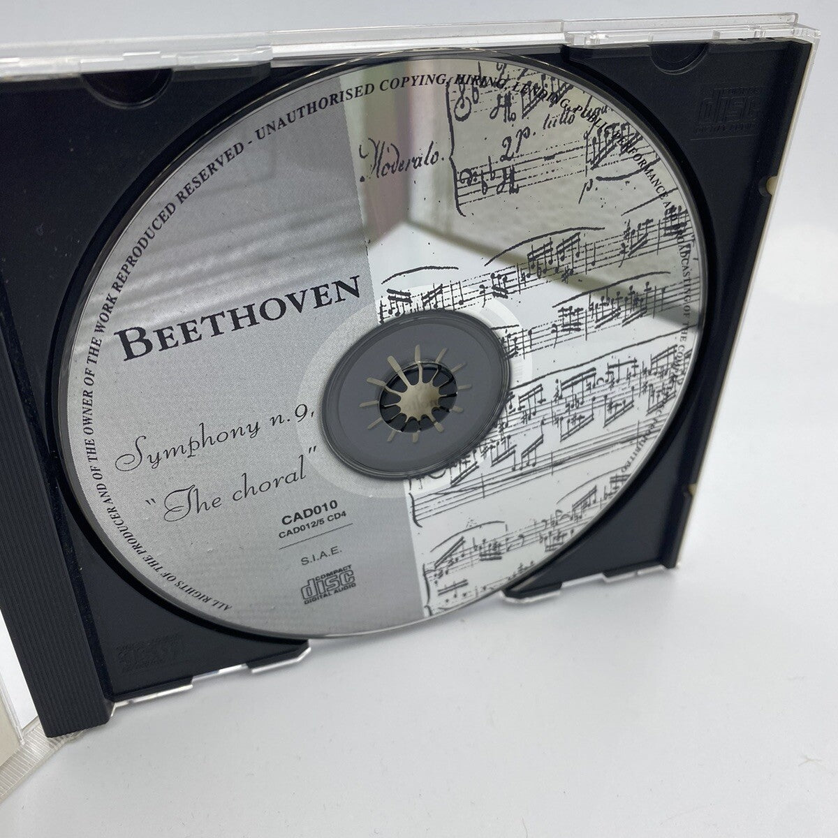 CD Beethoven Sinfonia N9 And The Choral