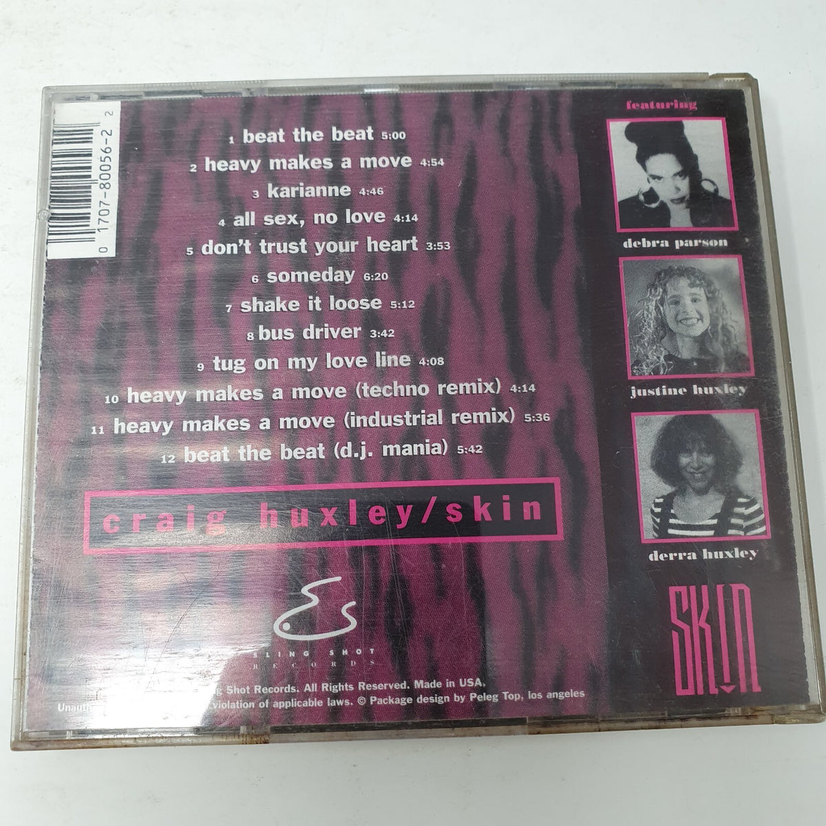 CD Craig Huxley – Skin Sling Shot Records – CD80056