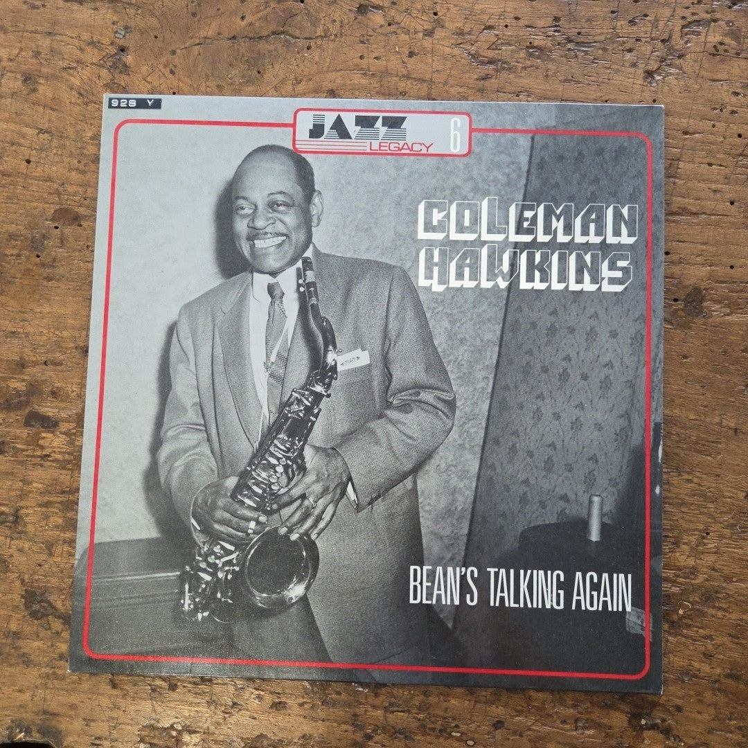 LP Coleman Hawkins - Bean's Talking Again VG 505 JLA.56 1949 Jazz Vinile