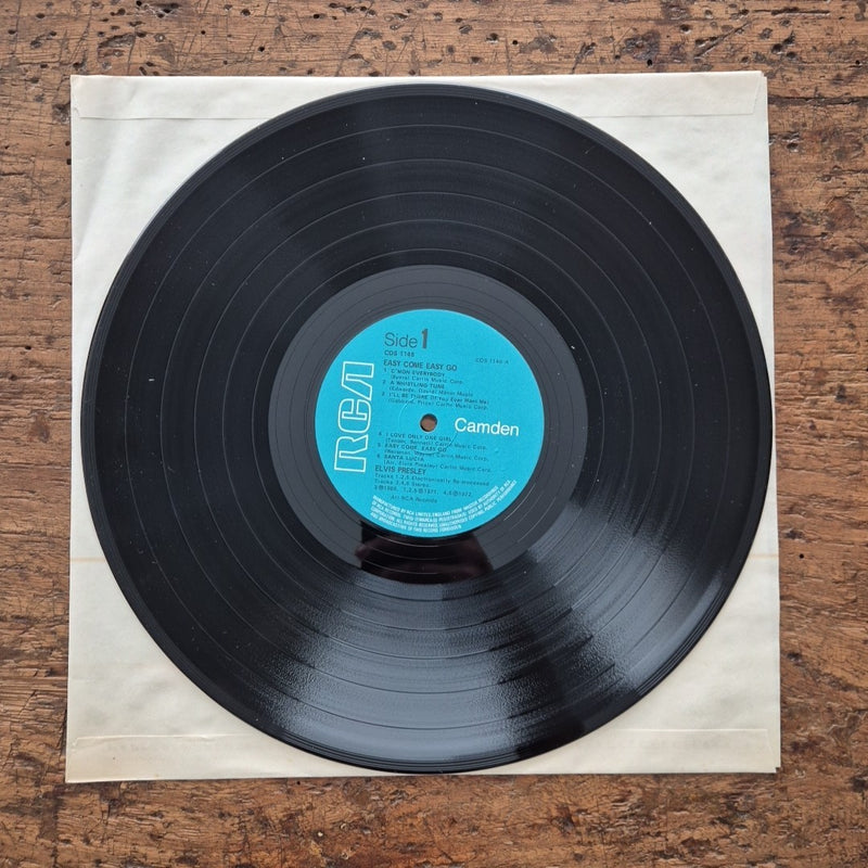LP Elvis Presley - Easy Come Easy Go CDS 1146 RCA Musica Rock Vinile 12