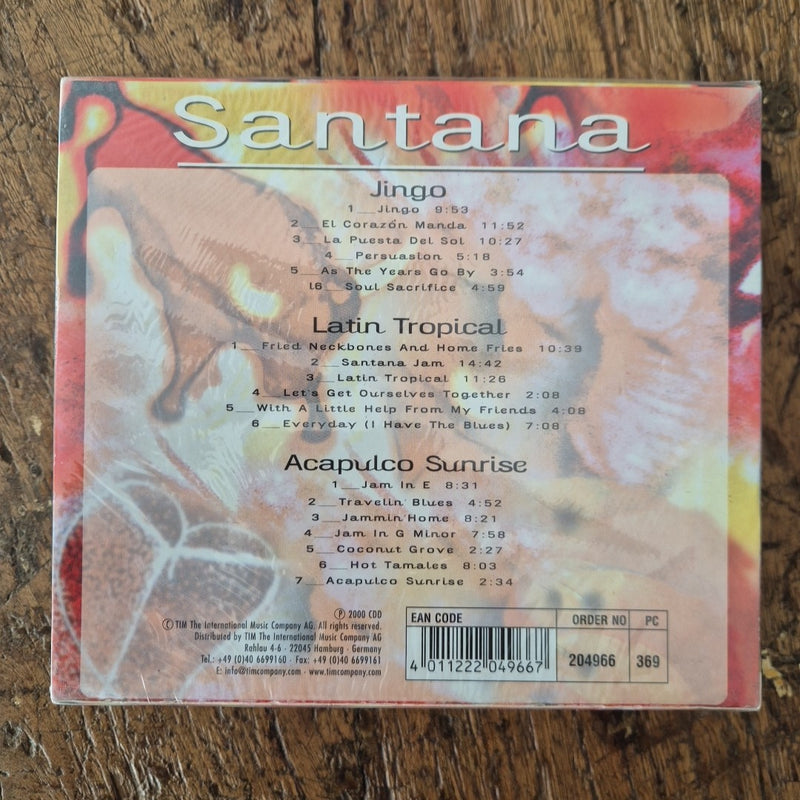 CD Santana - El Corazon Manda 3 CD-BOX SET Cofanetto Sigillato Sealed