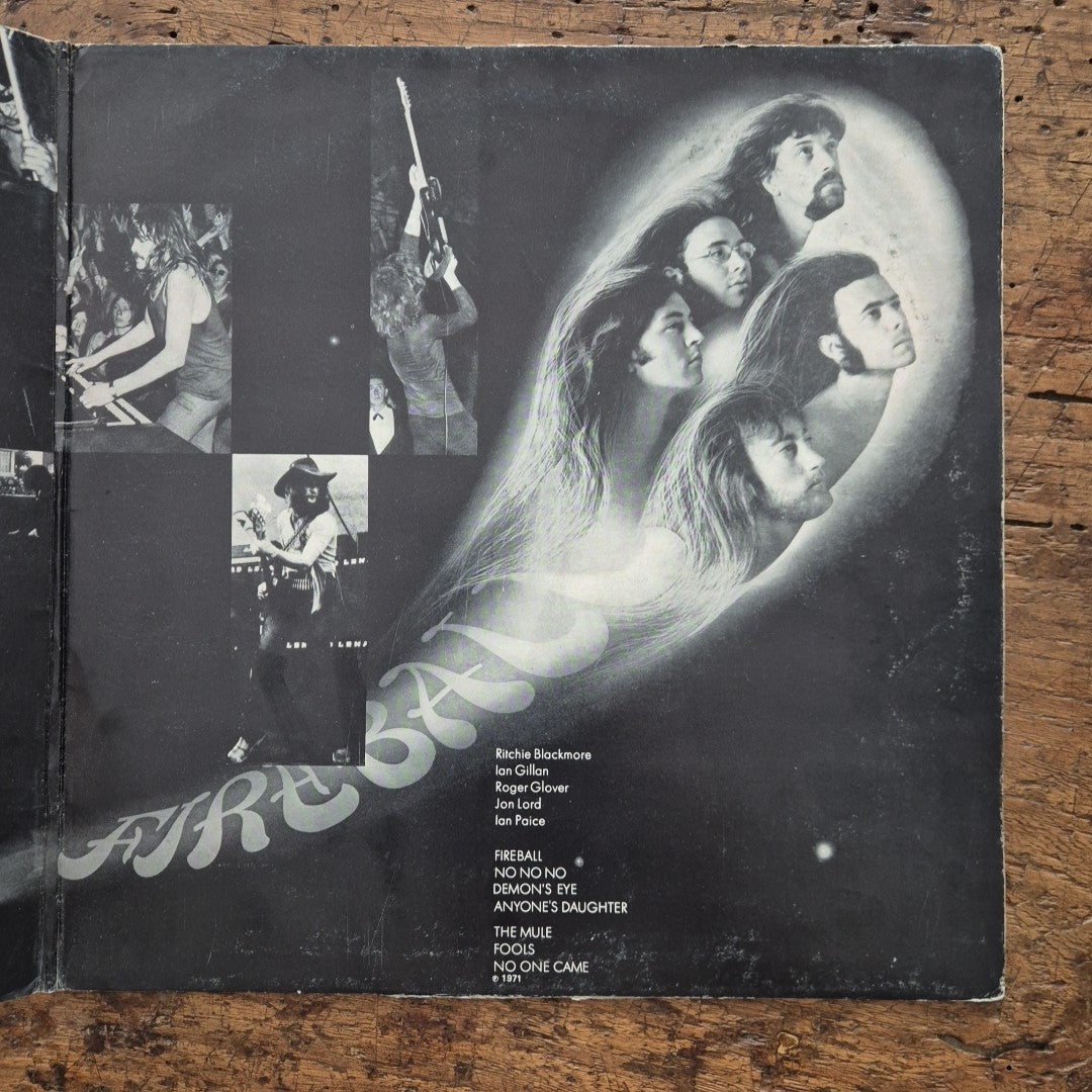 LP Deep Purple - Fireball 3C 062-92726 Made In Italy 1971 Musica Rock Stereo