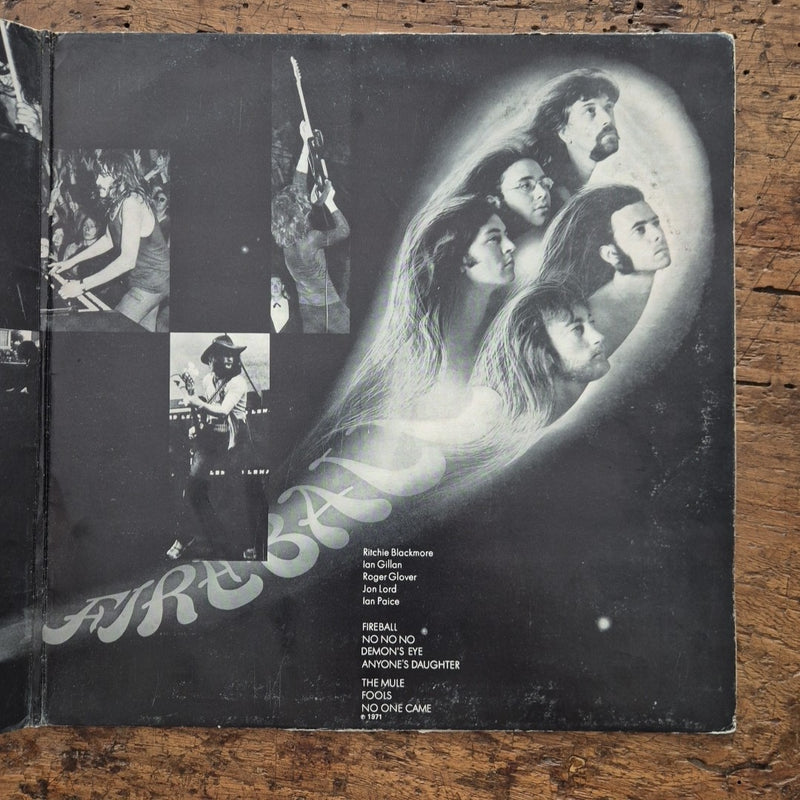 LP Deep Purple - Fireball 3C 062-92726 Made In Italy 1971 Musica Rock Stereo