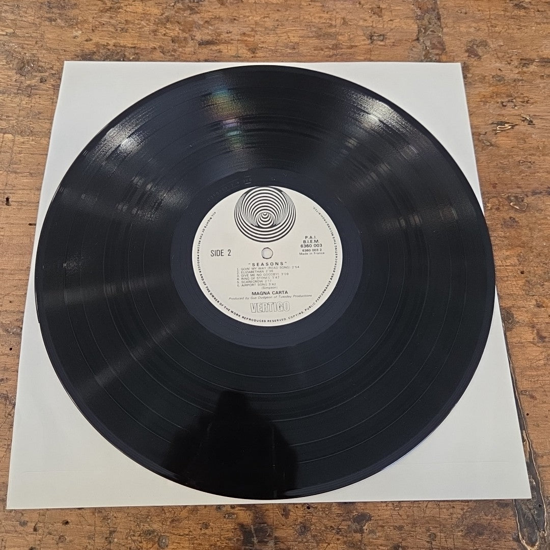LP Magna Carta - Seasons 6360 003 Folk  Music 1970 Made In France