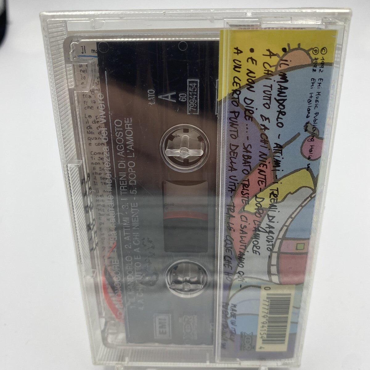 MUSICASSETTA Tape SS Nino Buonocore – La Naturale Incertezza Del Vivere 1992 Ita
