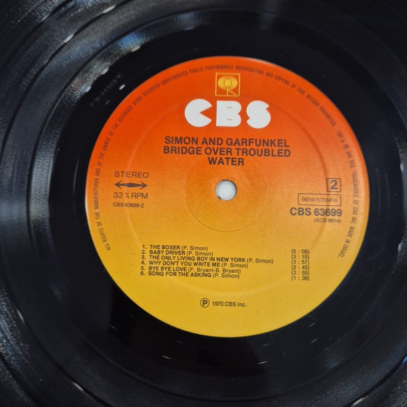 LP Simon And Garfunkel Bridge Over Troubled Water Musica Rock Pop Vinile