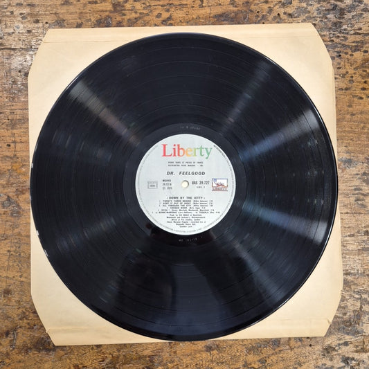 LP Dr. Feelgood - Down By The Jetty UAS 29.727 made In France Vinile Rock