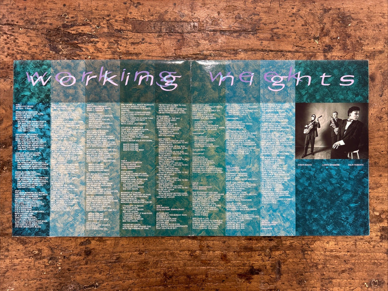 LP Working Week - Working Night V 2343 Vinile 1985 Made In Italy Acid Jazz Rock