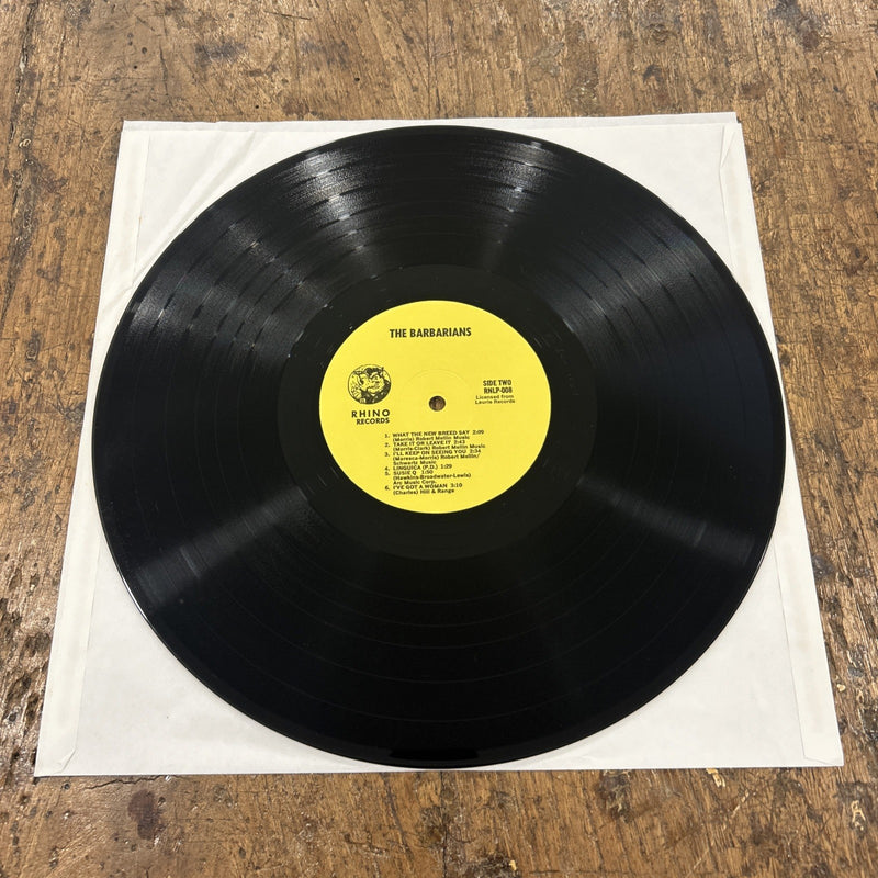 LP The Barbarians - RNLP 008 Made In USA Rhino Records 1979 Vinile Rock
