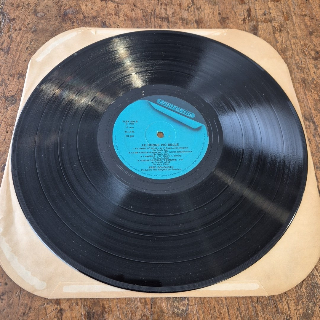 LP Fred Bongusto - Le Donne Più Belle TLPX 220 Musica Italiana Chanson Vinile