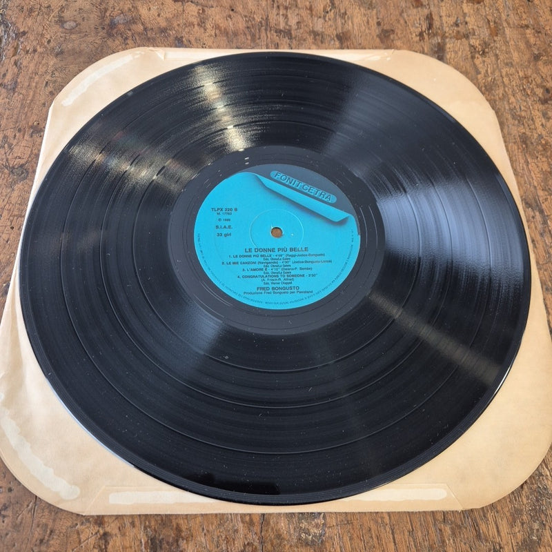 LP Fred Bongusto - Le Donne Più Belle TLPX 220 Musica Italiana Chanson Vinile