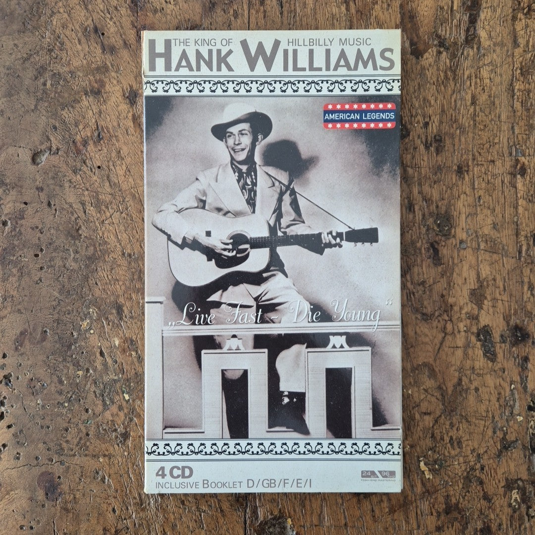 CD Hank Williams - The King If Hillbilly Music 223281-354 Box Set Cofanetto Rock