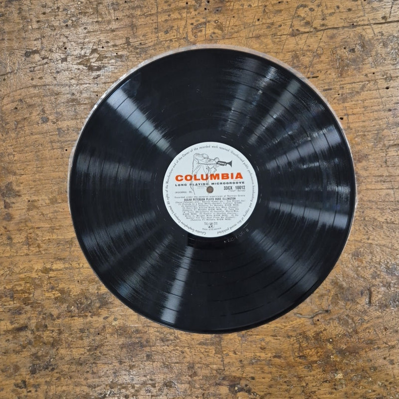LP Oscar Peterson Plays Duke Ellington 33CX 10012 Musica Jazz Vinile 12