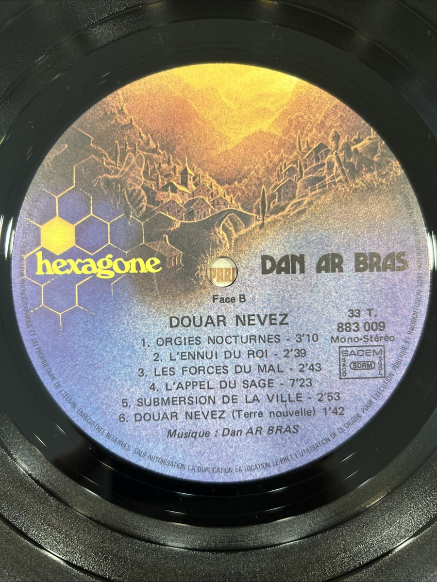 LP Dan Ar Bras - Douar Nevez Vinile 1977 Prog Rock Progressive