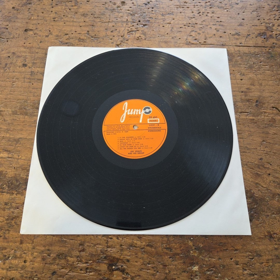 LP Joe Venuti - George Gershwin Jerome Kern J 0121 L.P.  Jazz Vinile 1950