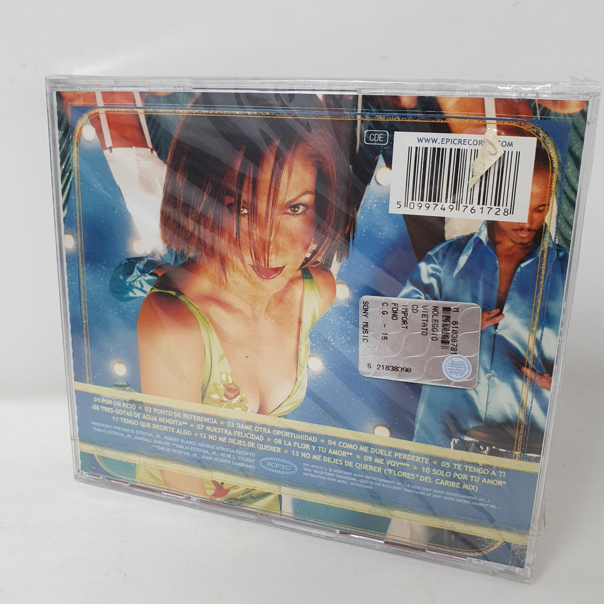 CD Gloria Estefan – Alma Caribeña Epic – EPC 497617 2 Sealed