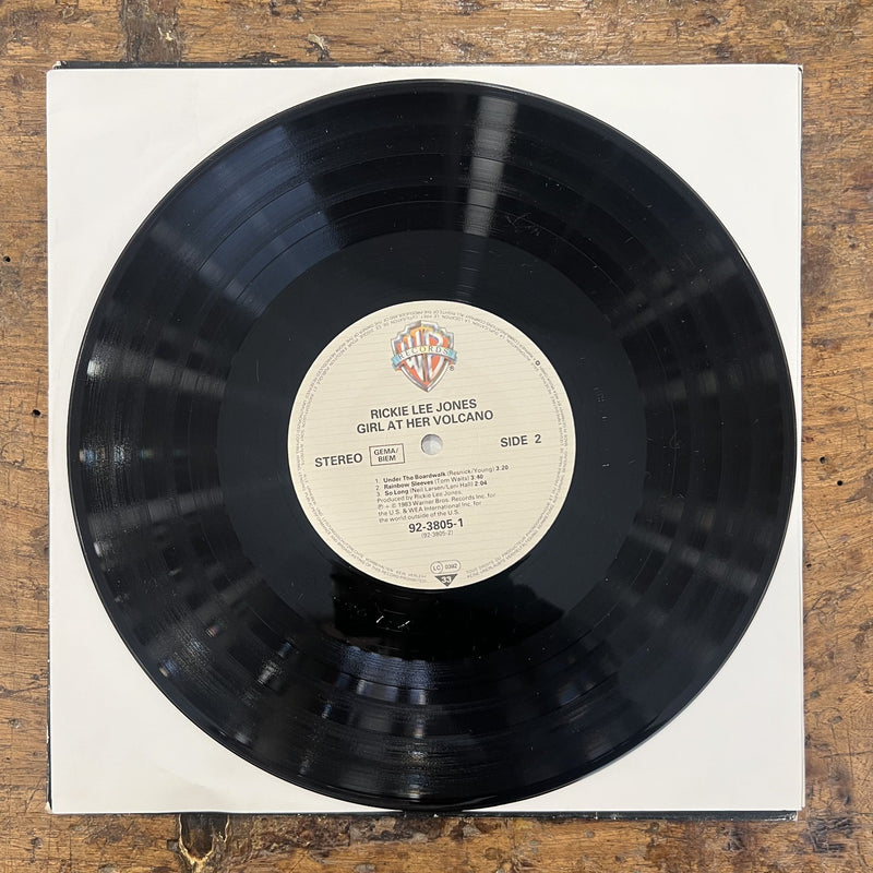 10" Vinyl Jazz Rickie Lee Jones – Girl At Her Volcano Rock Europe 1983