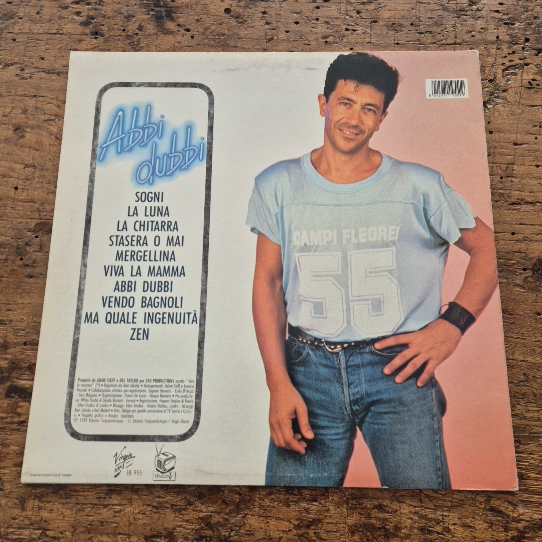 LP Edoardo Bennato Abbi Dubbi EB 955 Musica Italiana Pop Folk Vinile Italy