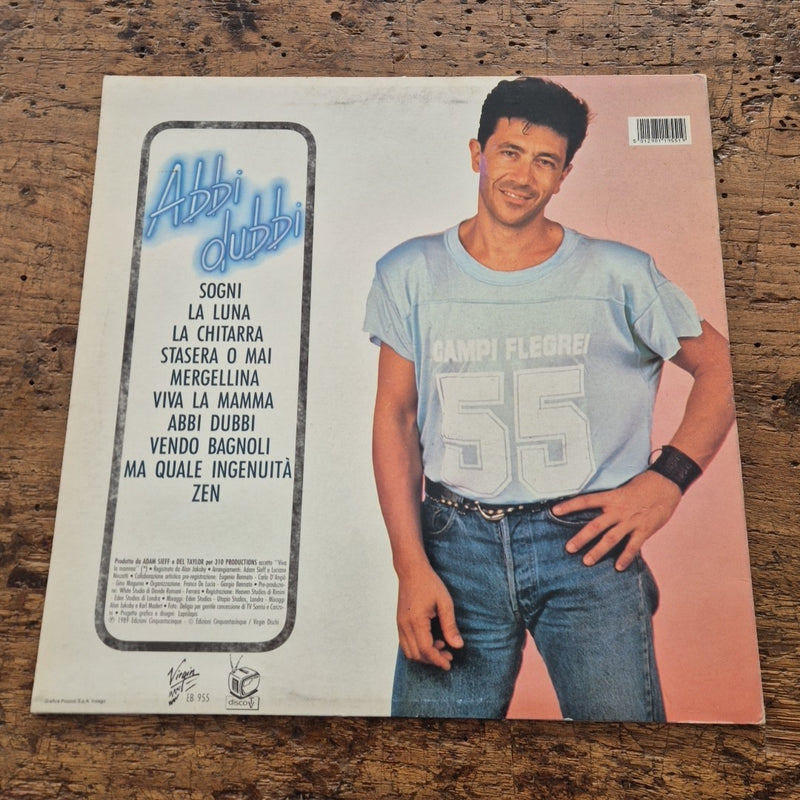 LP Edoardo Bennato Abbi Dubbi EB 955 Musica Italiana Pop Folk Vinile Italy