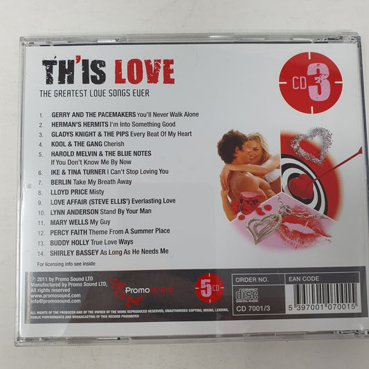 CD Various – This Love VOL.3 Promosound CD7001/3