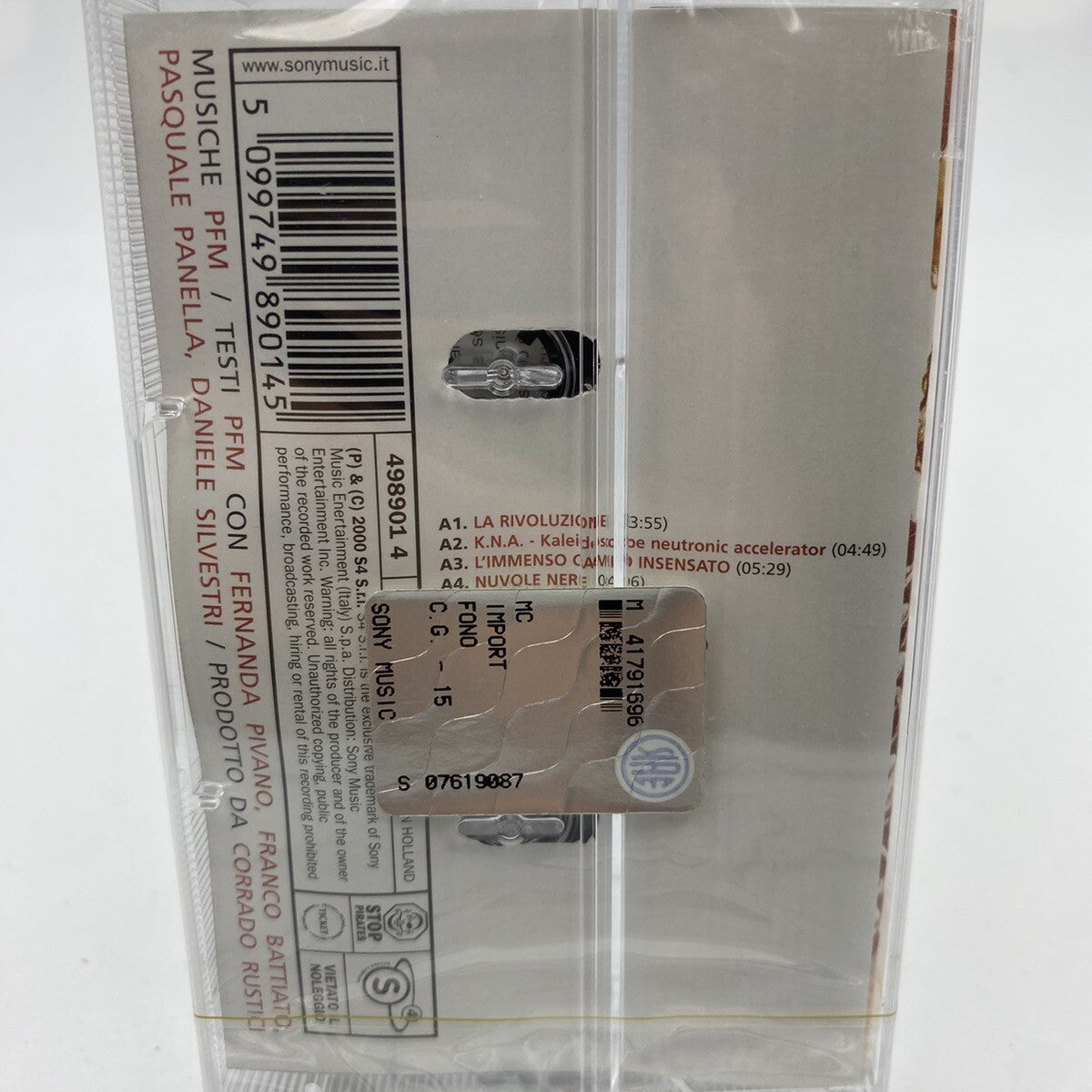 MUSICASSETTA Tape SS PFM – Serendipity Rock Hard Rock 2000