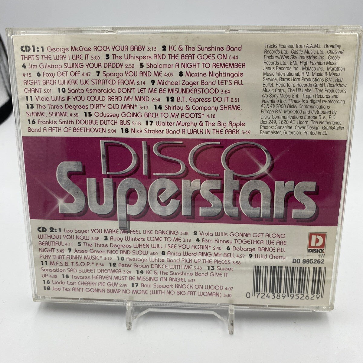 CD Various – Disco Superstars Pop