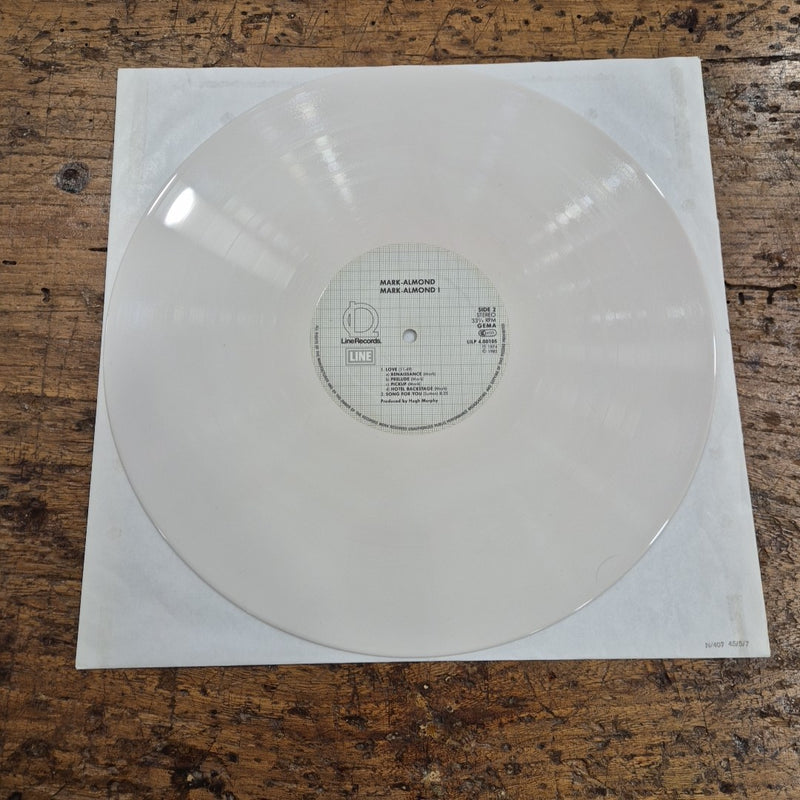 LP Mark Almond 1 LILP 4.00105 like Records 1985 Musica New Wave Rock Vinile